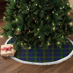 Gunn Modern Tartan Christmas Tree Skirt