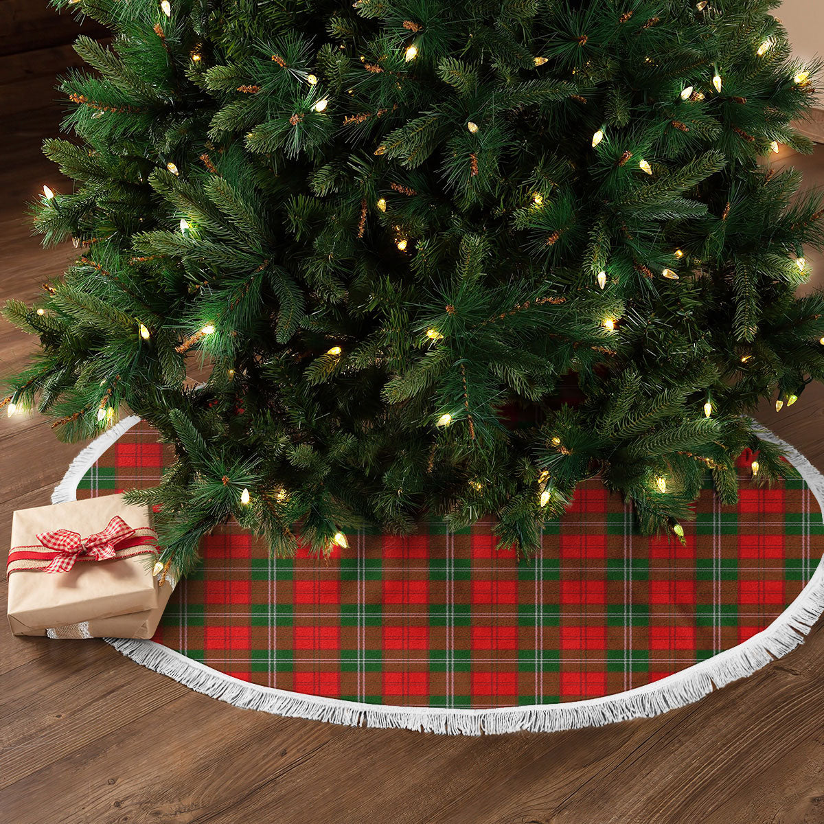 Lennox Tartan Christmas Tree Skirt