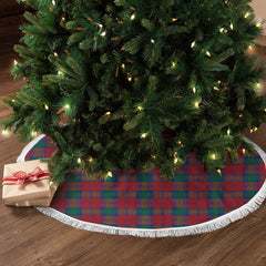 Lindsay Modern Tartan Christmas Tree Skirt