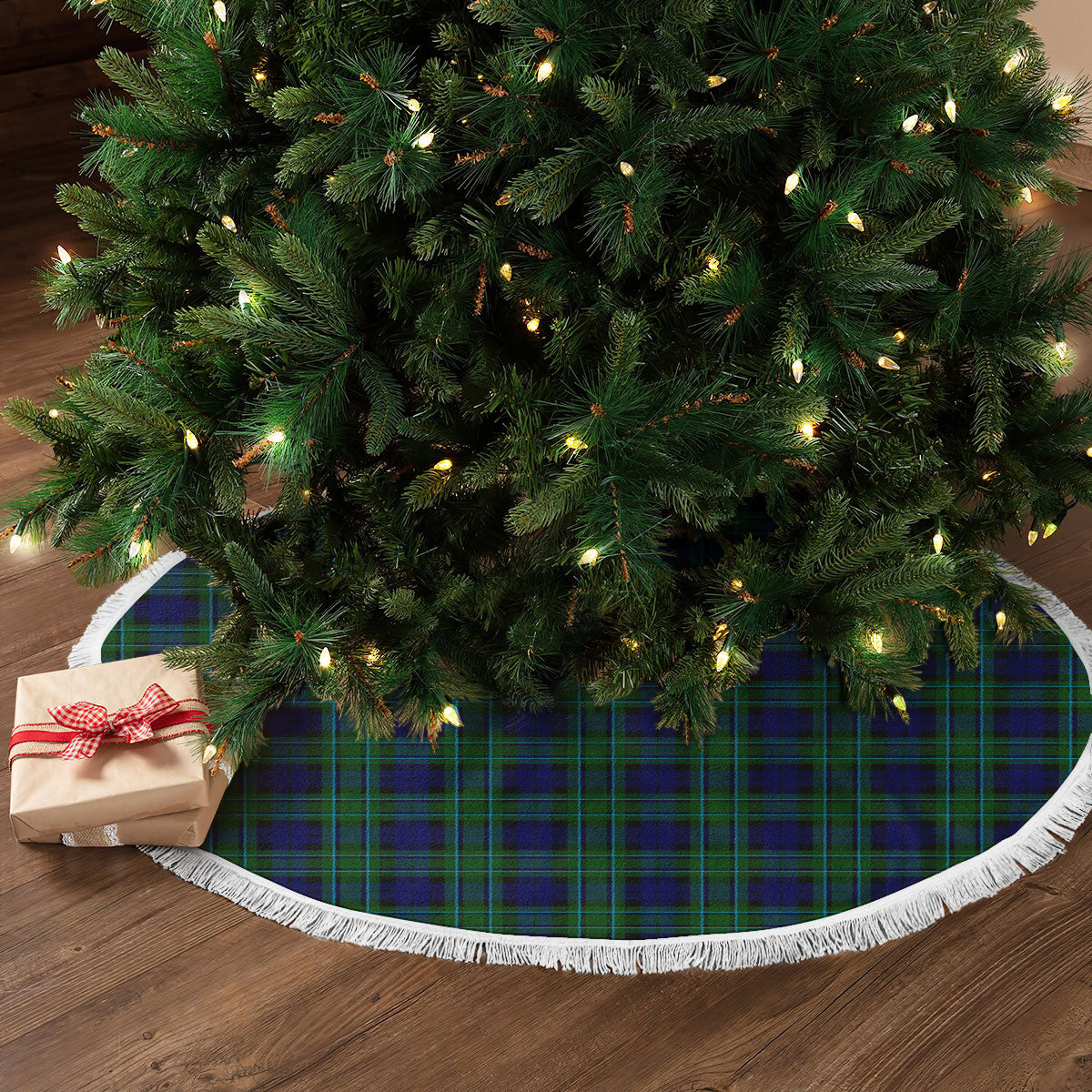 MacCallum Modern Tartan Christmas Tree Skirt