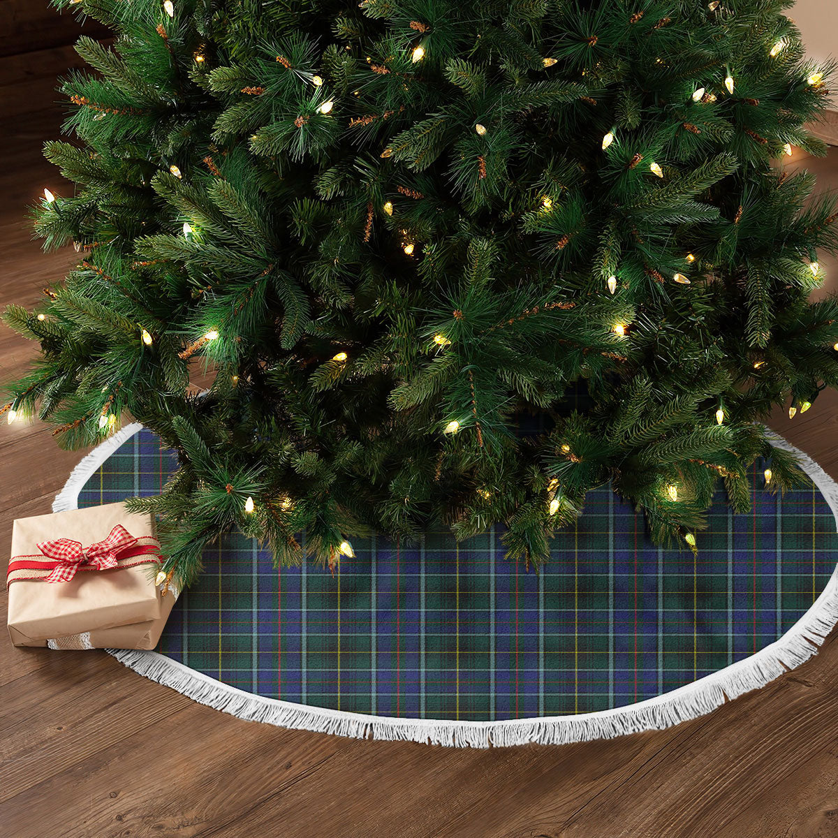 MacInnes Modern Tartan Christmas Tree Skirt