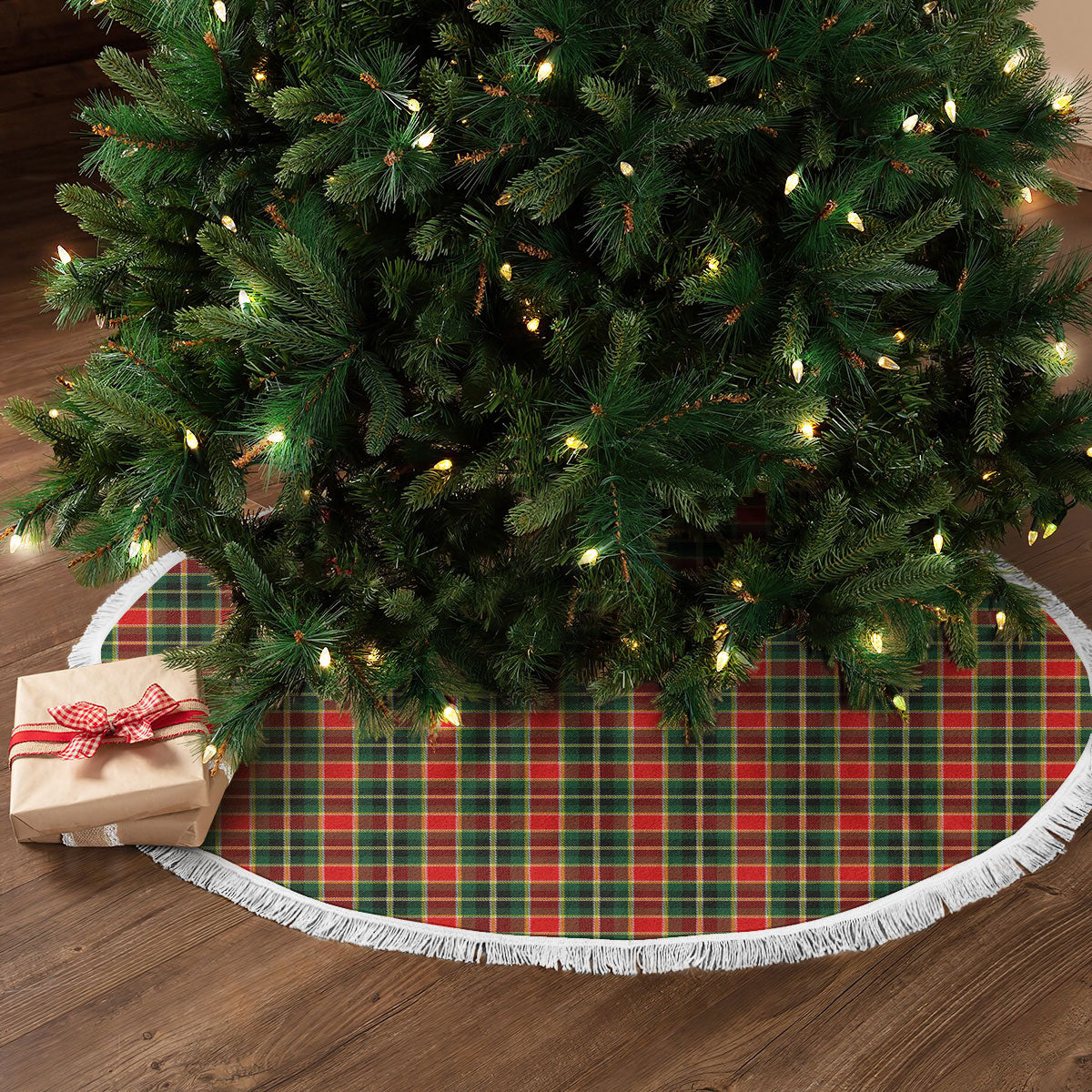 MacLachlan Hunting Modern Tartan Christmas Tree Skirt