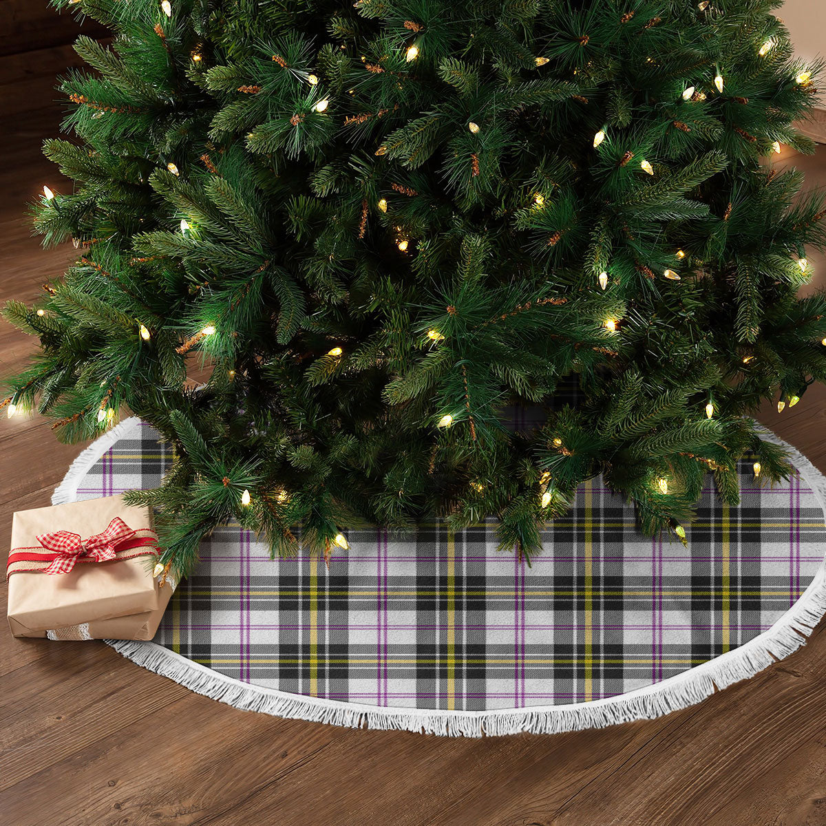 MacPherson Dress Modern Tartan Christmas Tree Skirt