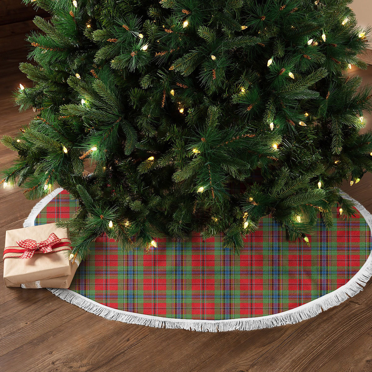 McLean of Duart Modern Tartan Christmas Tree Skirt