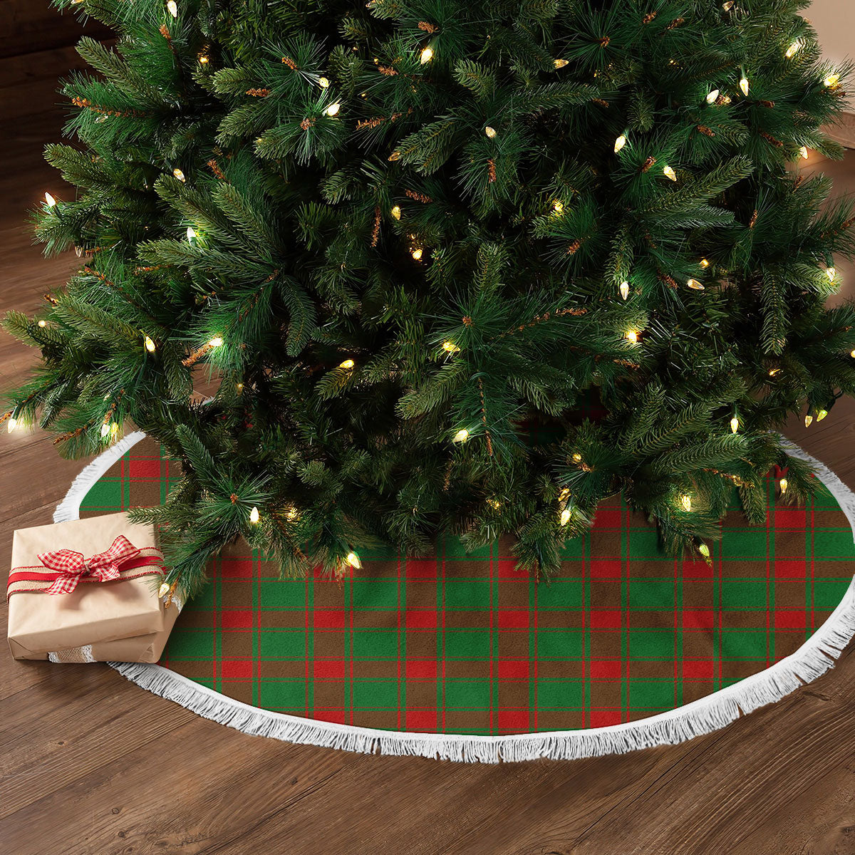 Middleton Modern Tartan Christmas Tree Skirt