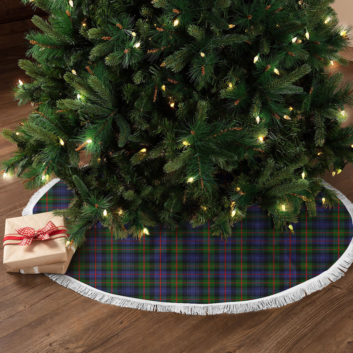 Murray of Atholl Modern Tartan Christmas Tree Skirt