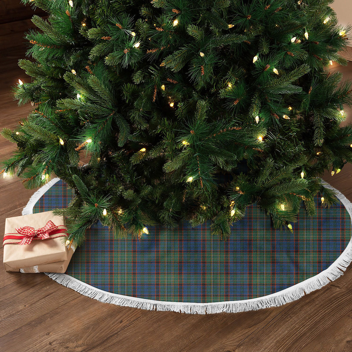 Nicolson Hunting Ancient Tartan Christmas Tree Skirt