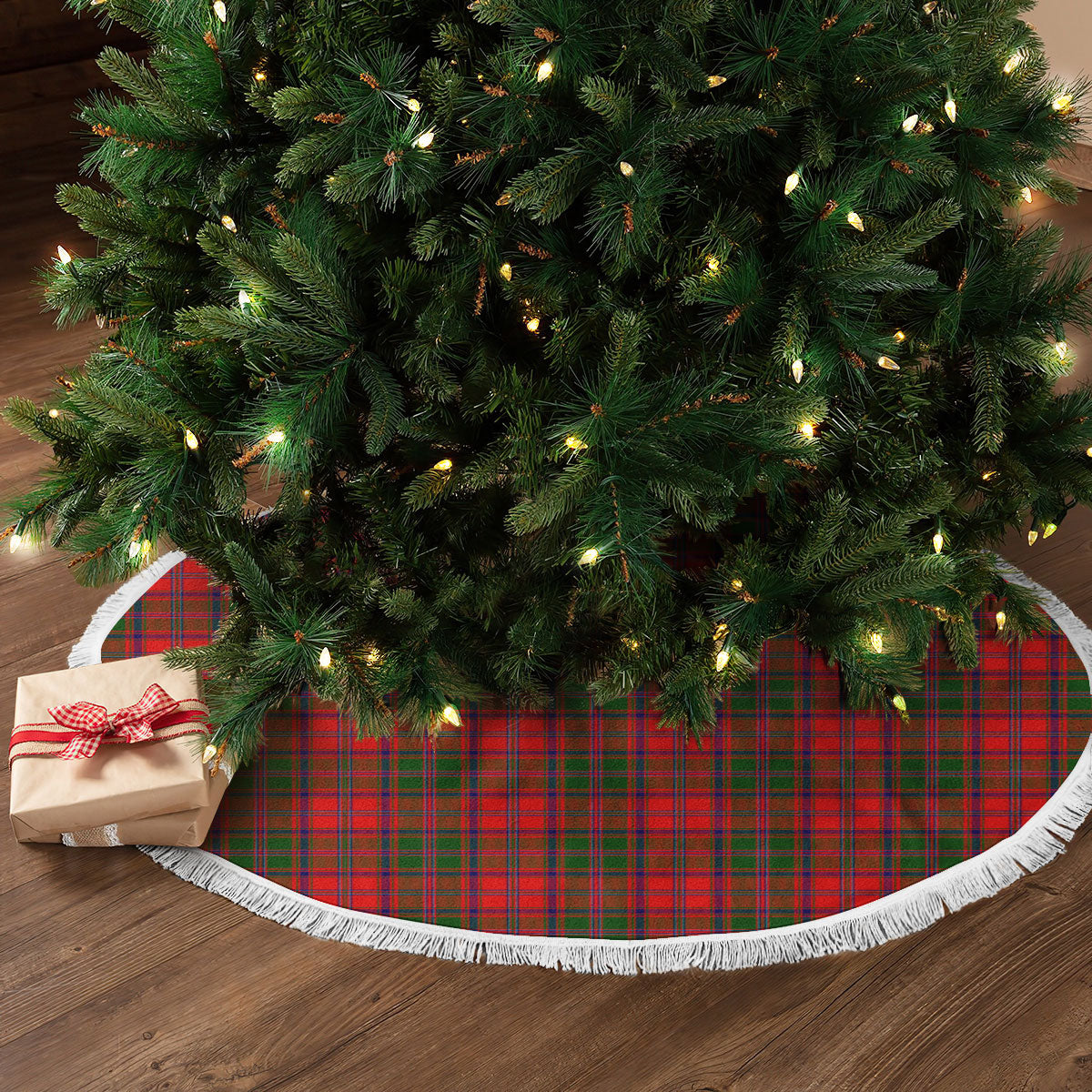 Stewart of Appin Modern Tartan Christmas Tree Skirt