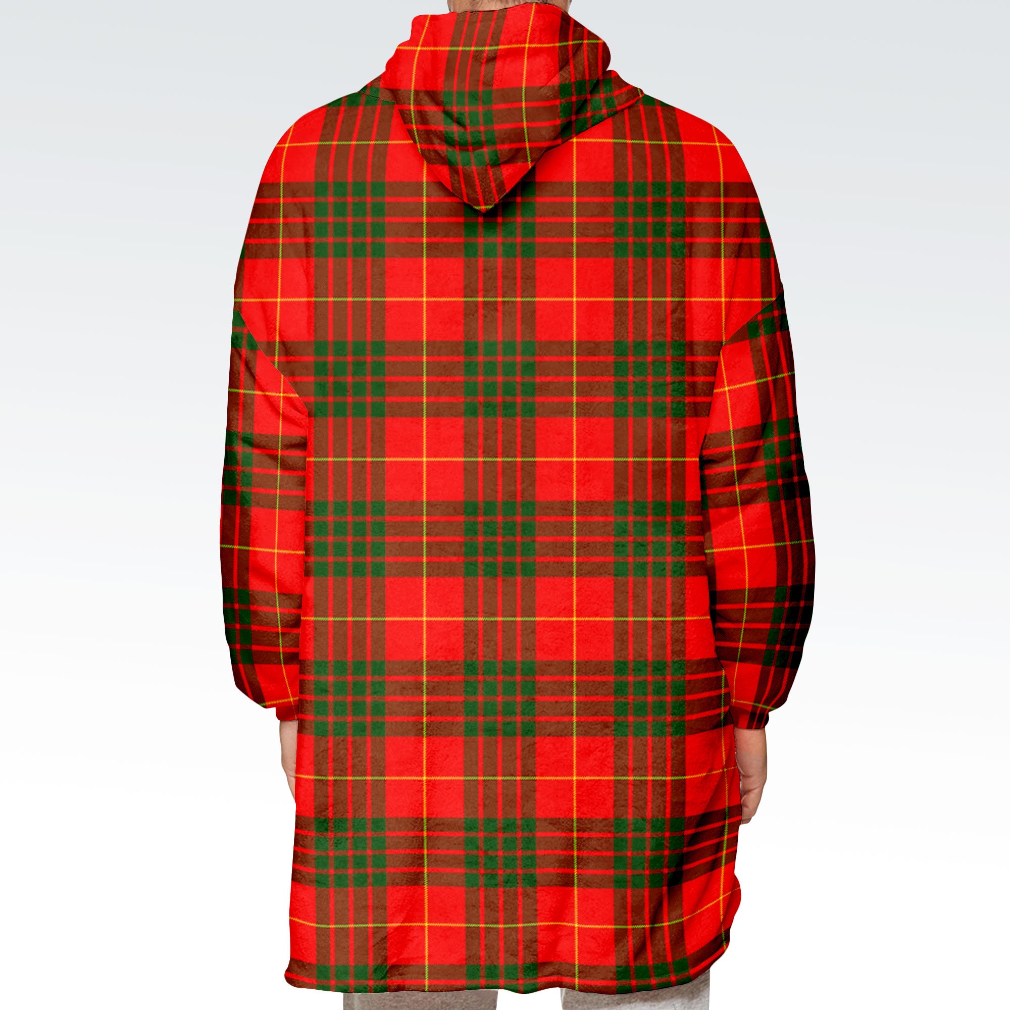 Cameron Modern Tartan Hoodie Blanket