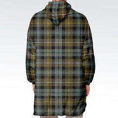 Campbell Argyll Weathered Tartan Hoodie Blanket