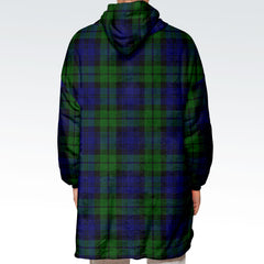 Campbell Modern Tartan Hoodie Blanket