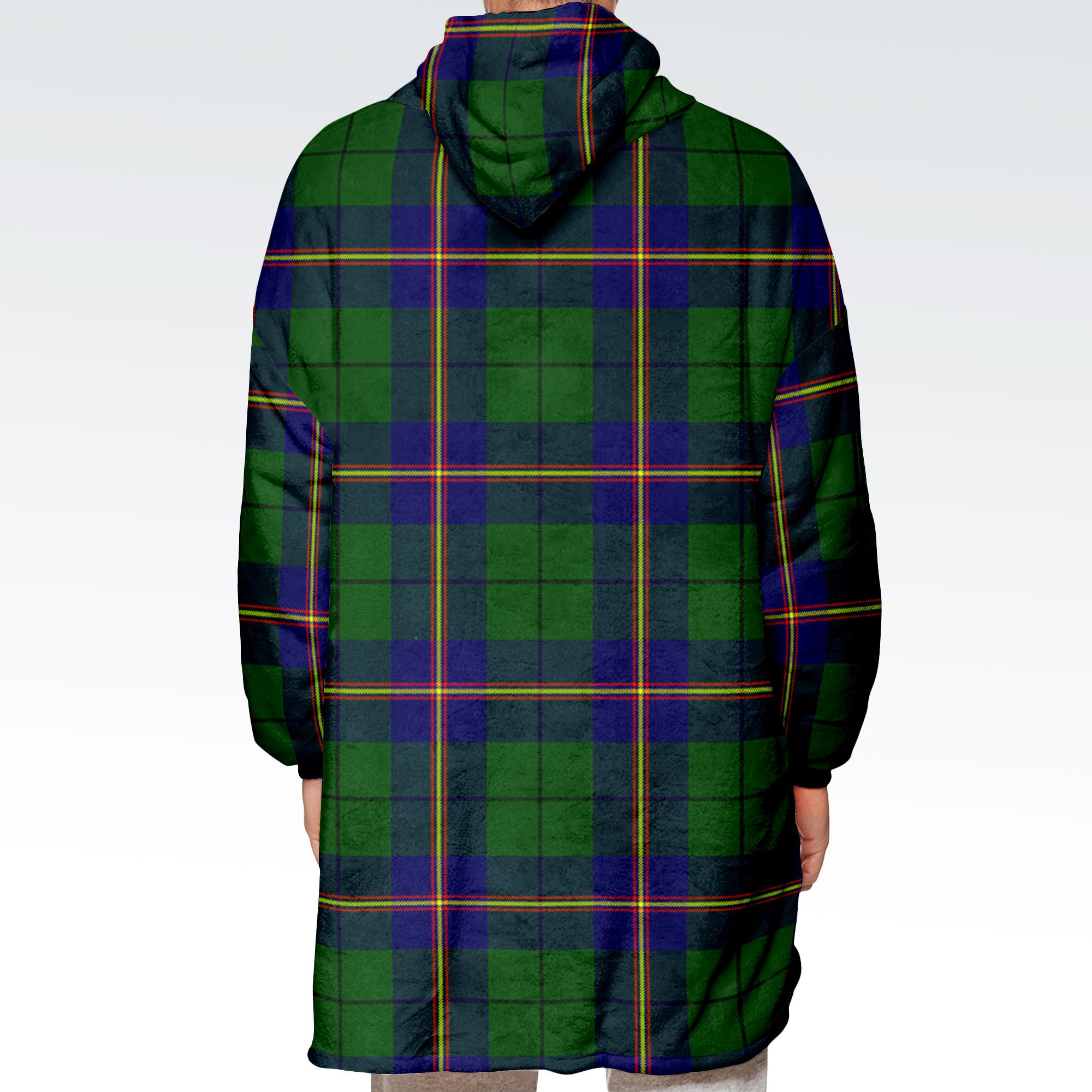 Carmichael Modern Tartan Hoodie Blanket