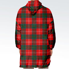 Chisholm Modern Tartan Hoodie Blanket