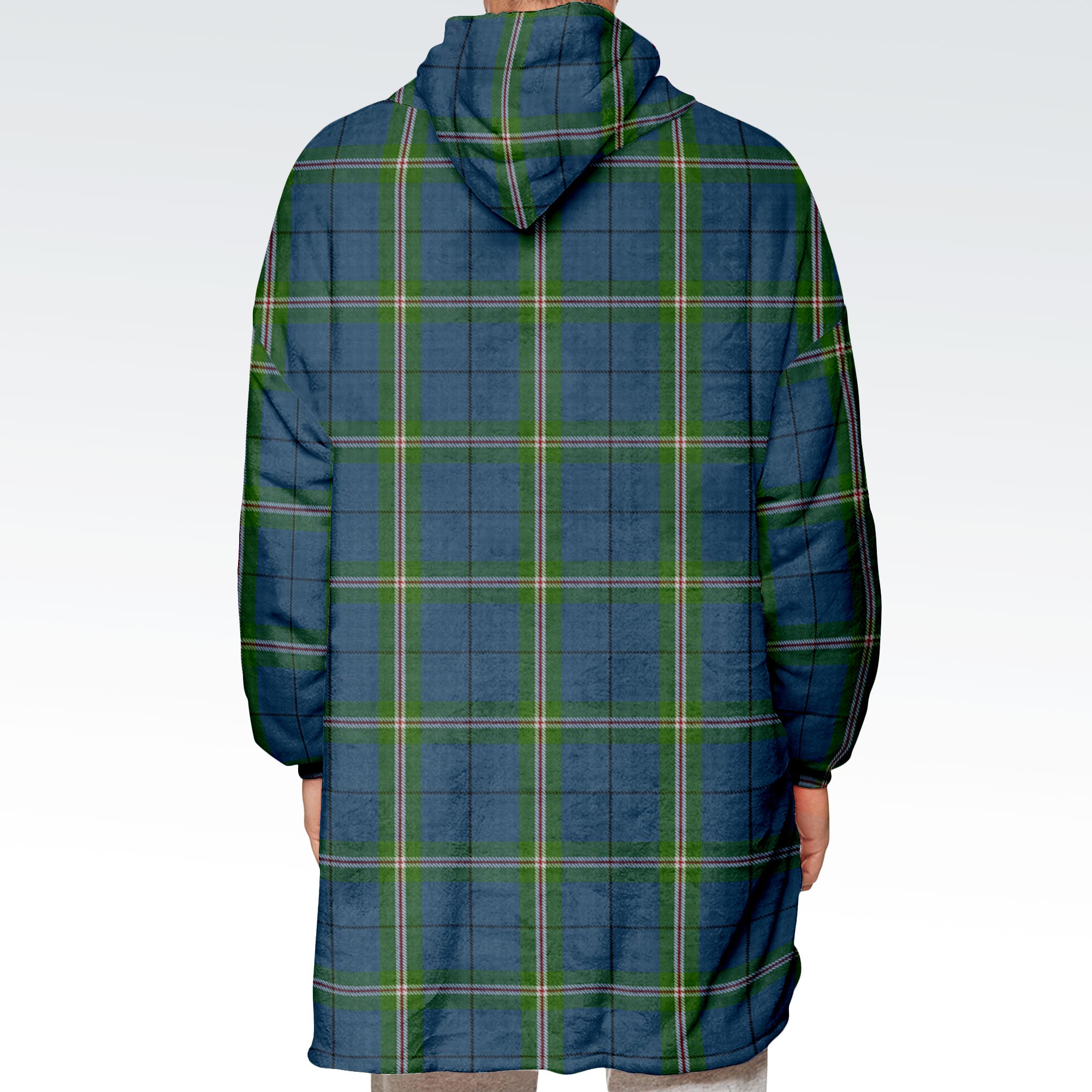 Clelland Tartan Hoodie Blanket