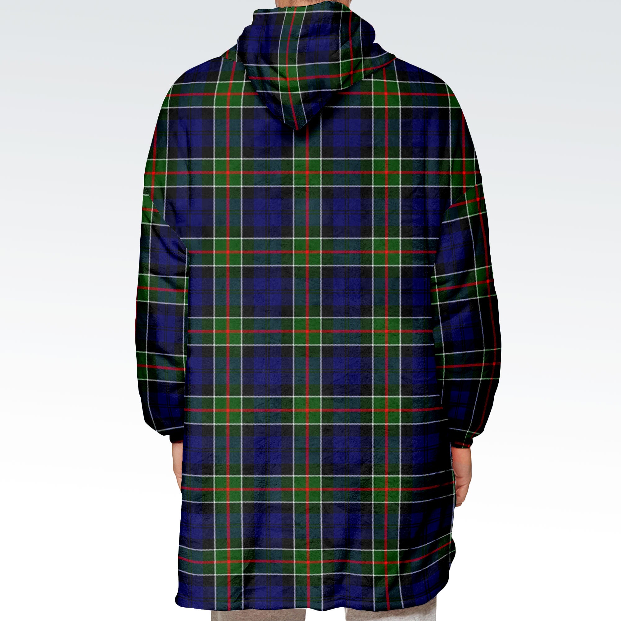 Colquhoun Modern Tartan Hoodie Blanket