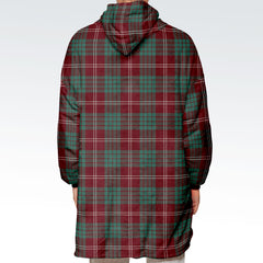 Crawford Modern Tartan Hoodie Blanket