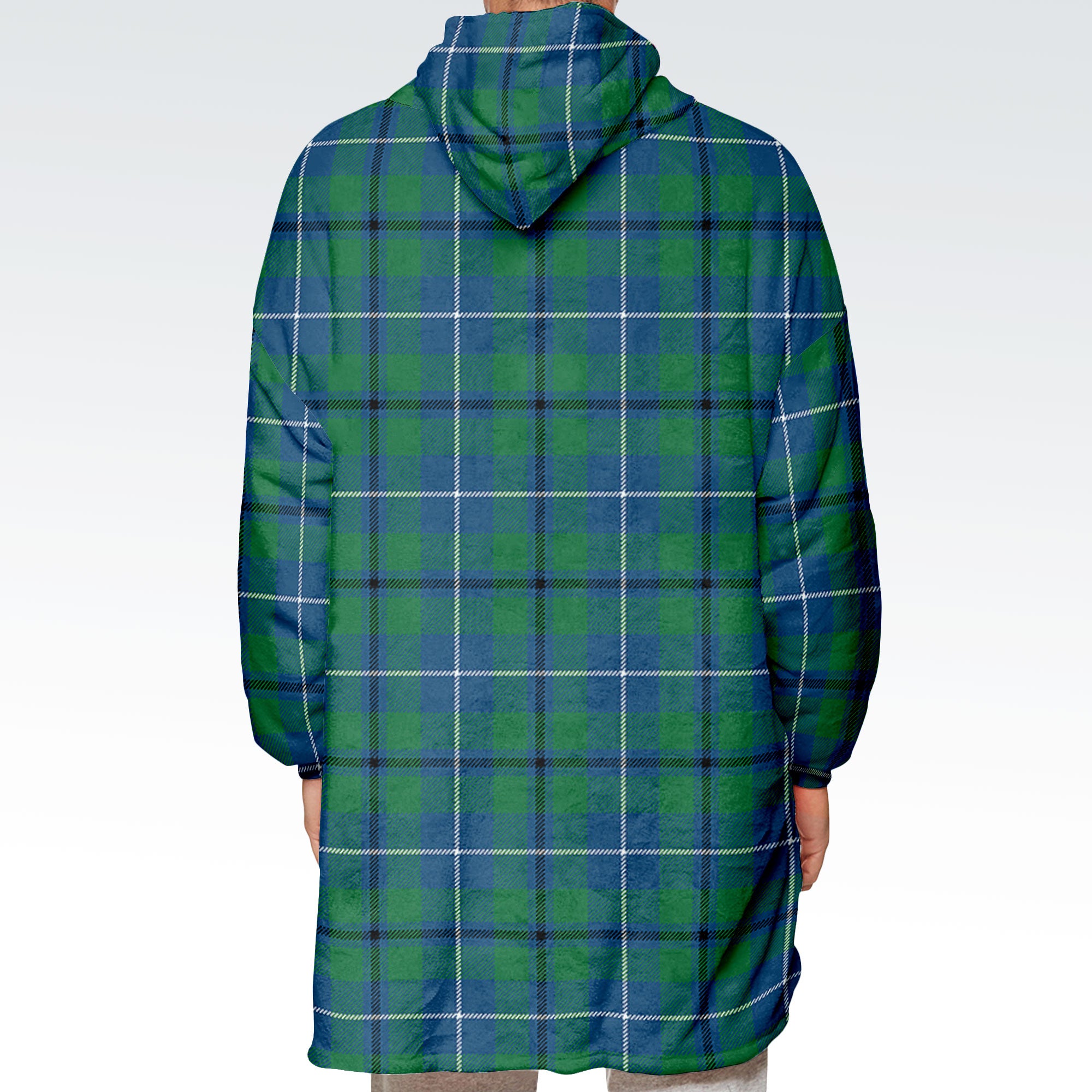 Douglas Ancient Tartan Hoodie Blanket