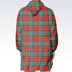 Dunbar Ancient Tartan Hoodie Blanket