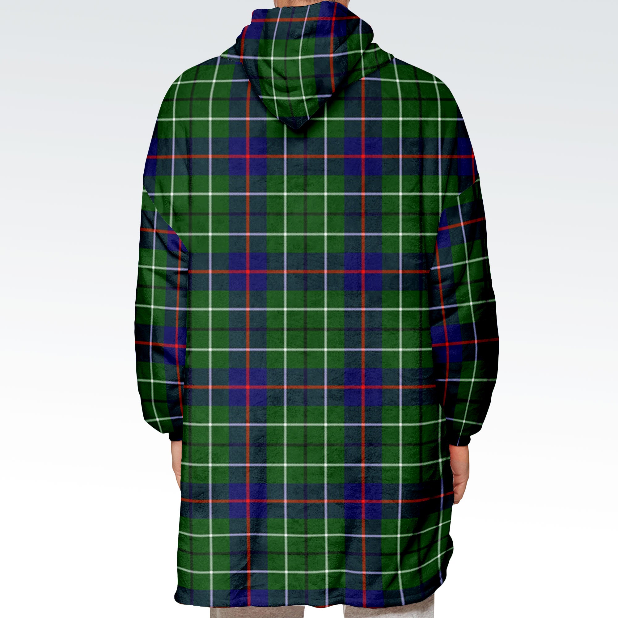 Duncan Modern Tartan Hoodie Blanket