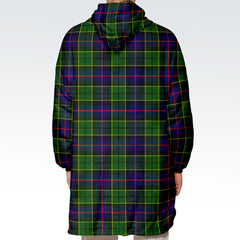 Forsyth Modern Tartan Hoodie Blanket