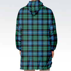 Galbraith Ancient Tartan Hoodie Blanket