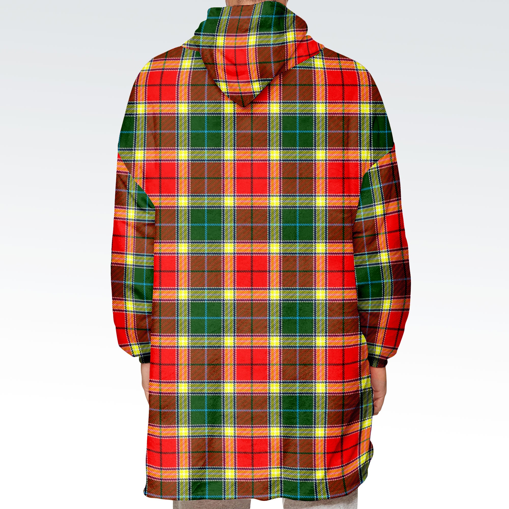 Gibson Tartan Hoodie Blanket