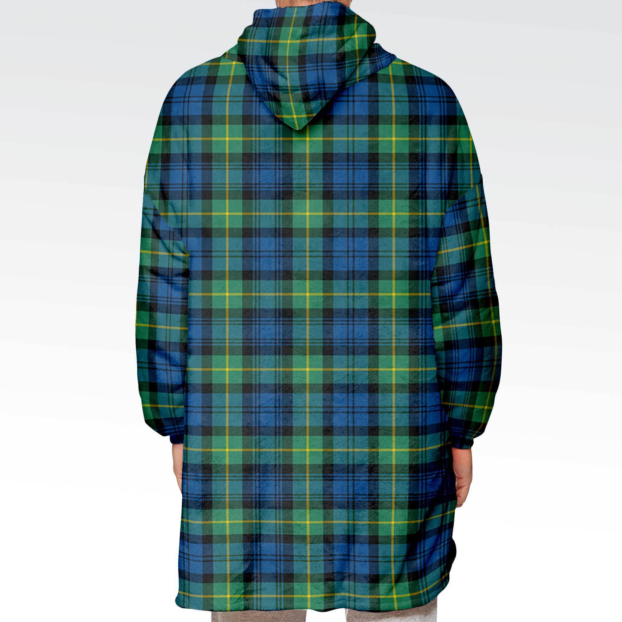 Gordon Ancient Tartan Hoodie Blanket