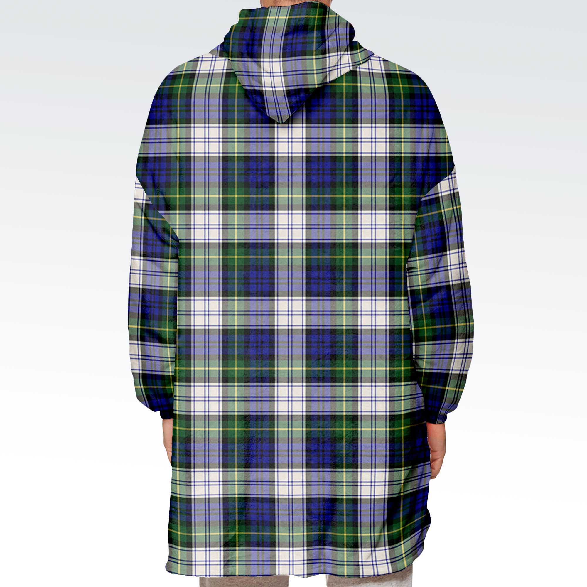 Gordon Dress Modern Tartan Hoodie Blanket