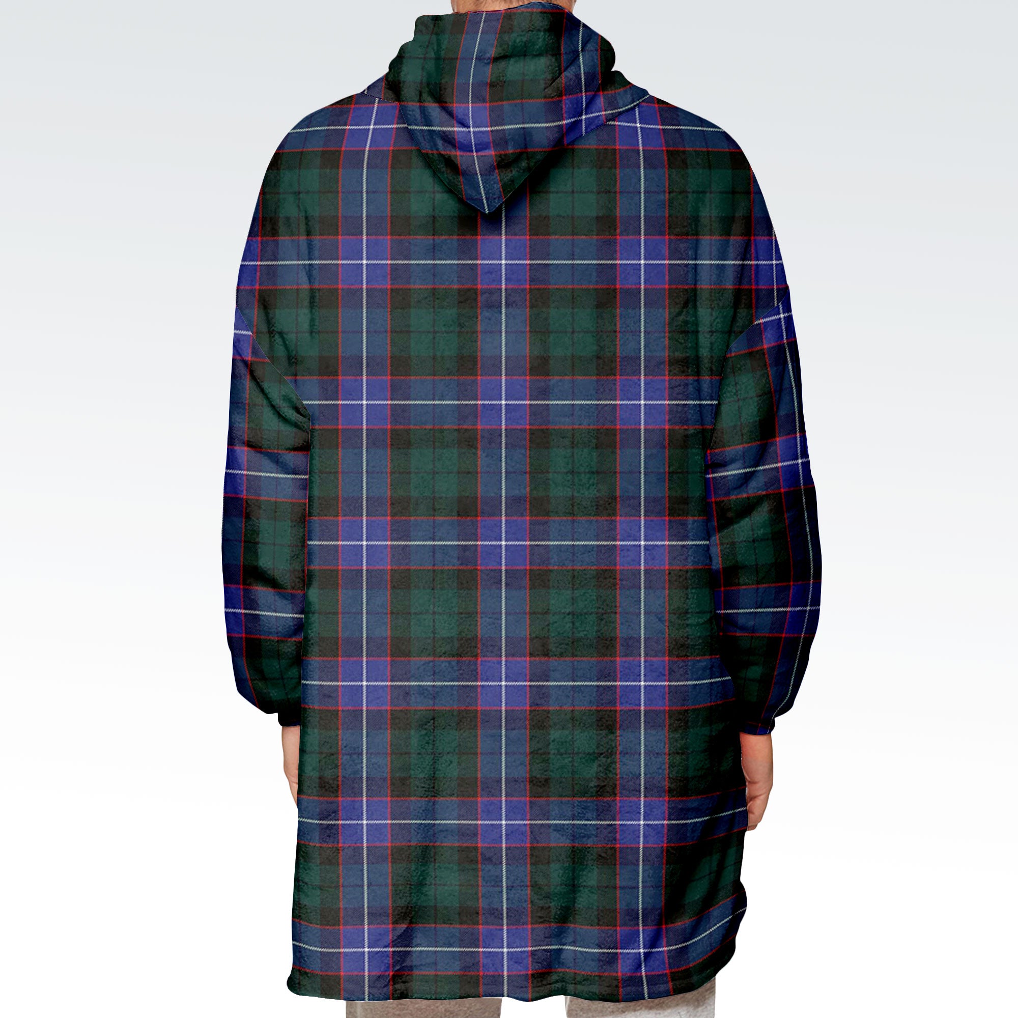 Guthrie Modern Tartan Hoodie Blanket