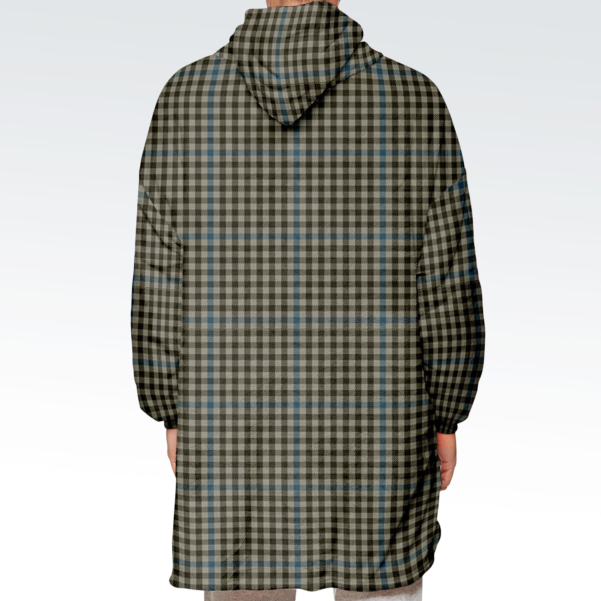 Haig Check Tartan Hoodie Blanket