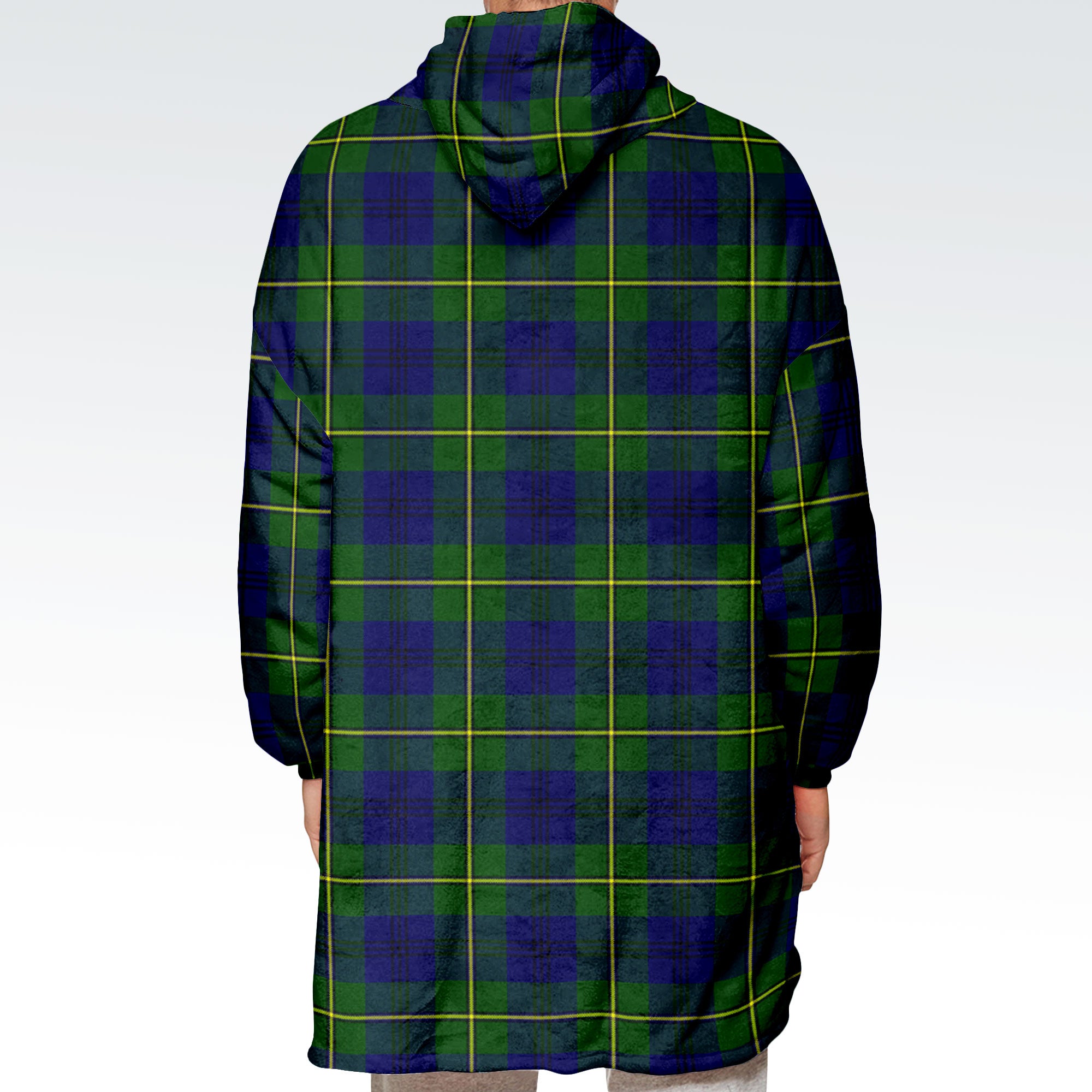 Johnson Modern Tartan Hoodie Blanket