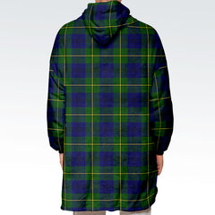 Johnstone Modern Tartan Hoodie Blanket