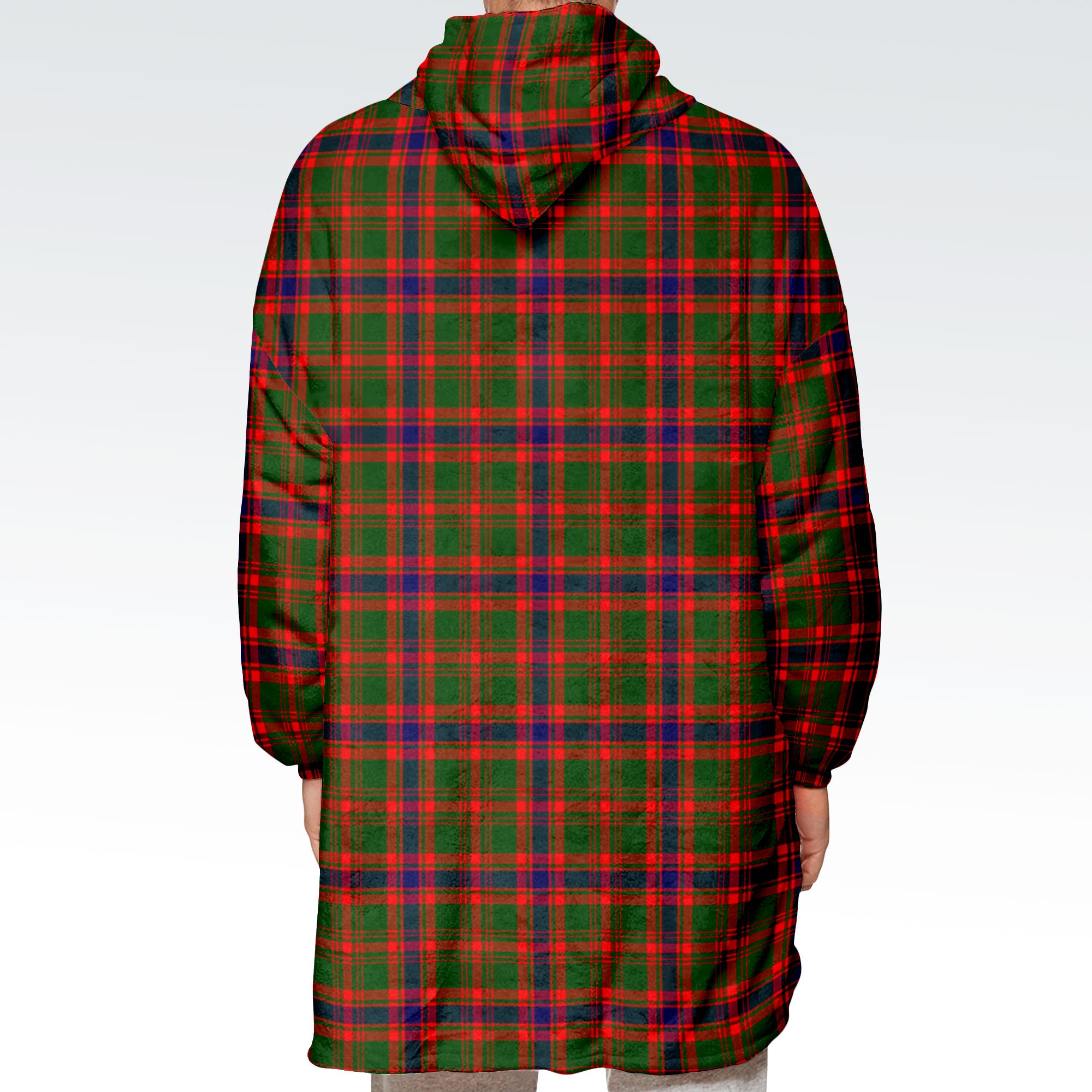 Kinninmont Tartan Hoodie Blanket