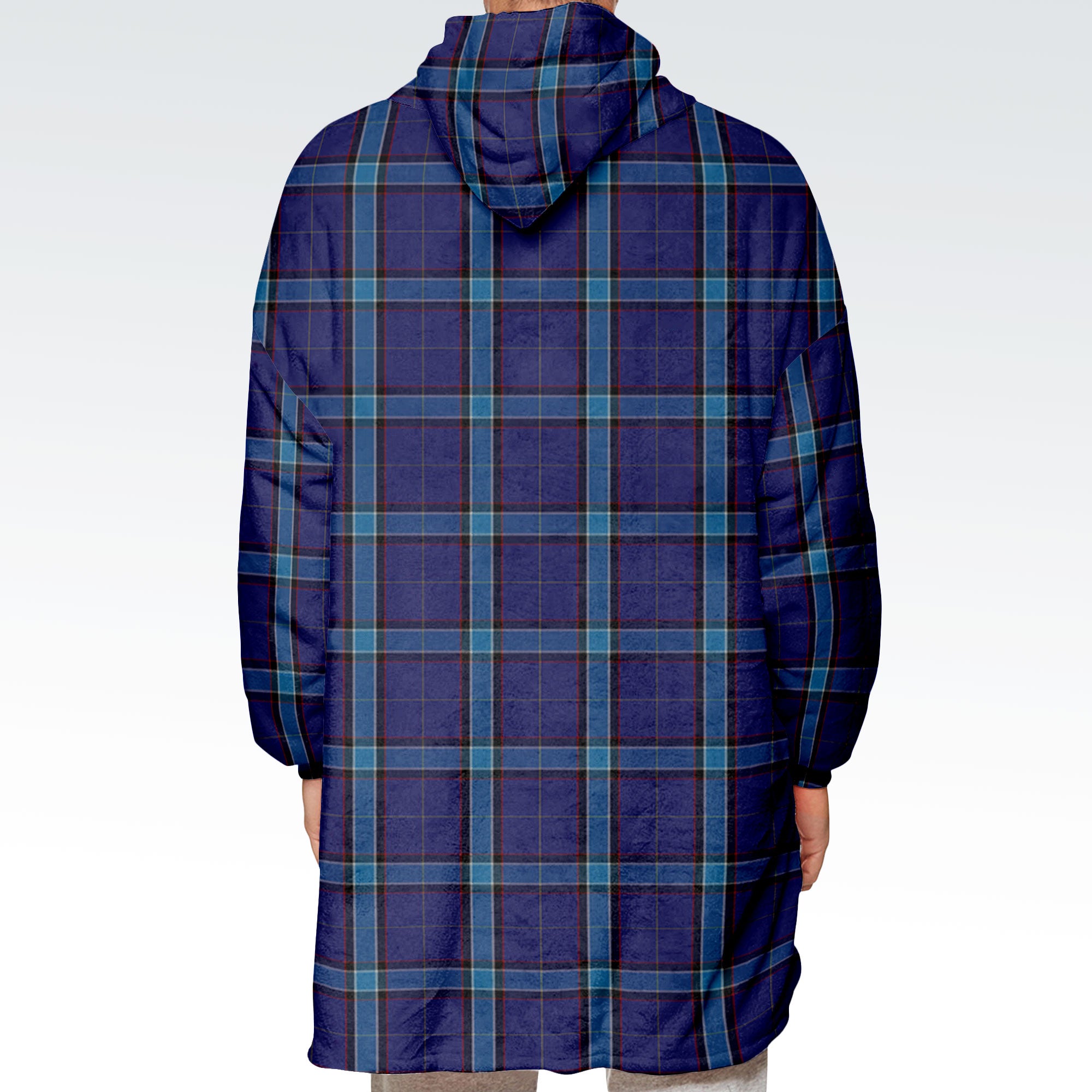 Kirkaldy Tartan Hoodie Blanket