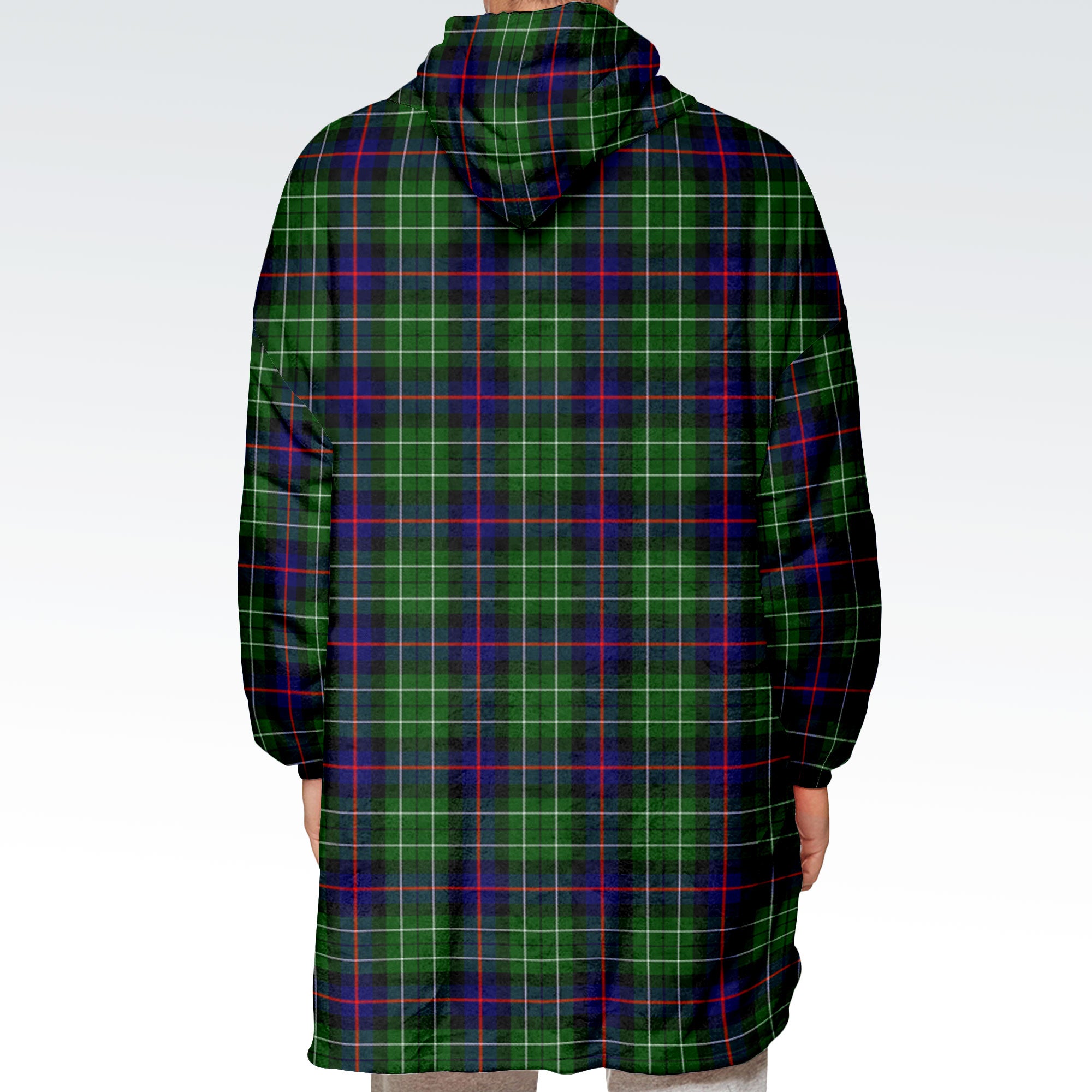 Leslie Hunting Tartan Hoodie Blanket