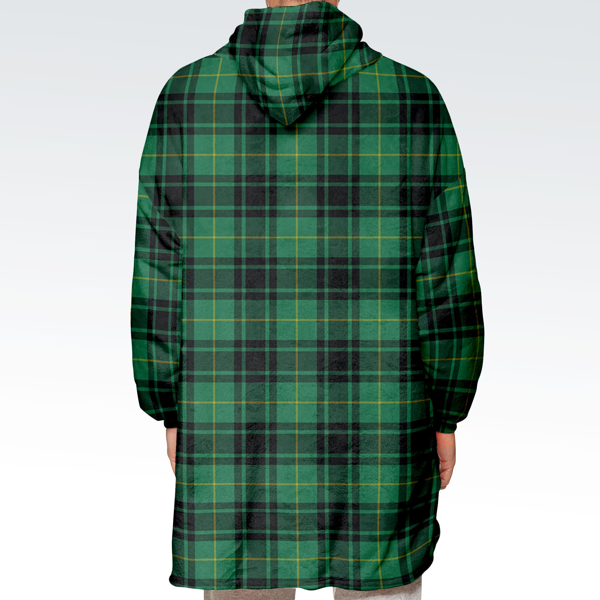 MacArthur Ancient Tartan Hoodie Blanket