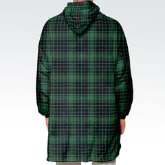 MacAulay Hunting Ancient Tartan Hoodie Blanket