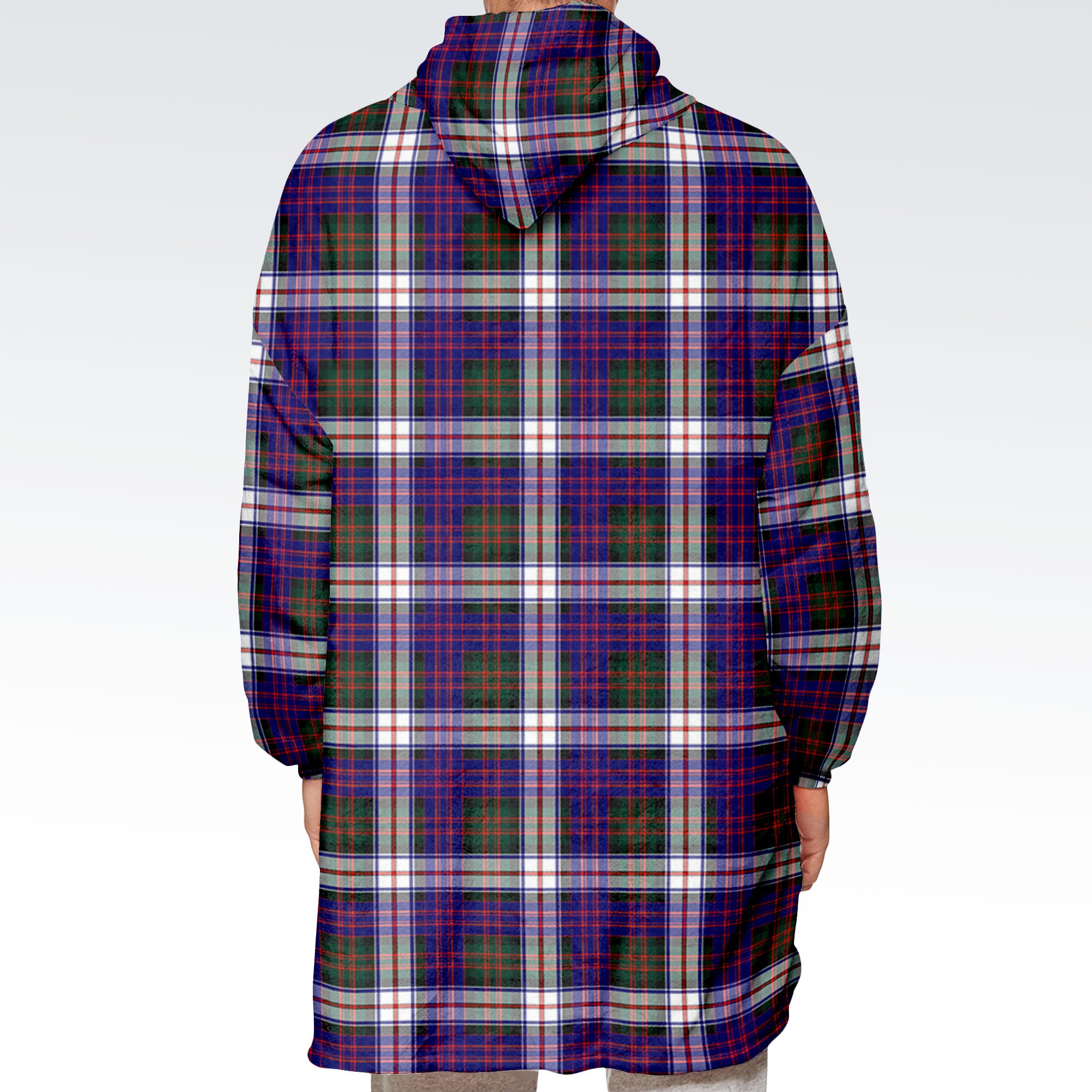 MacDonald Dress Modern Tartan Hoodie Blanket