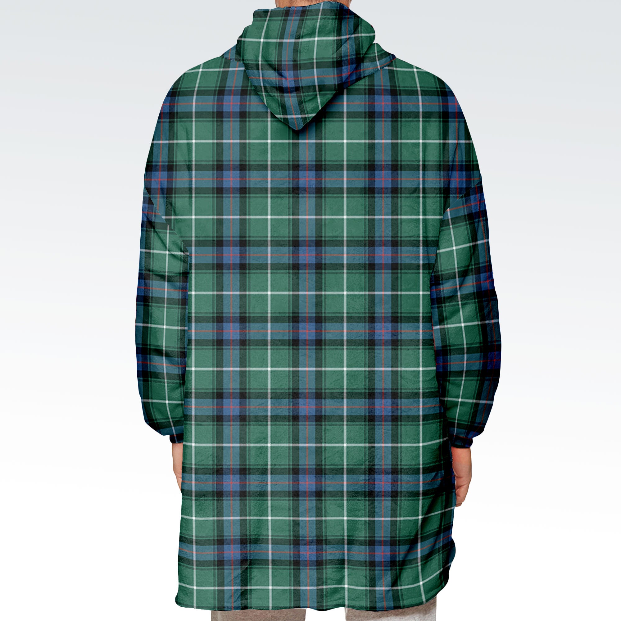 MacDonald of the Isles Hunting Ancient Tartan Hoodie Blanket