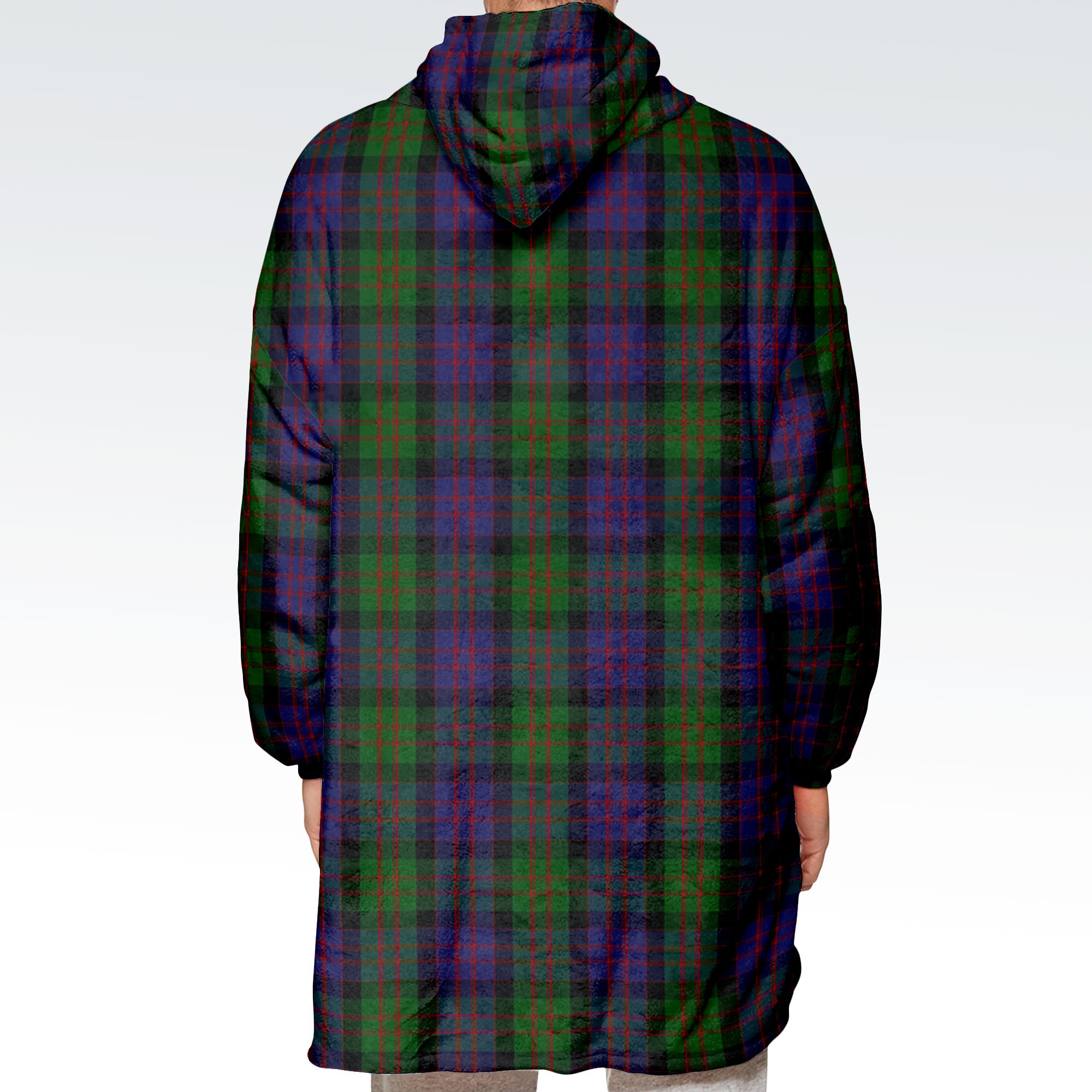 MacDonald Tartan Hoodie Blanket