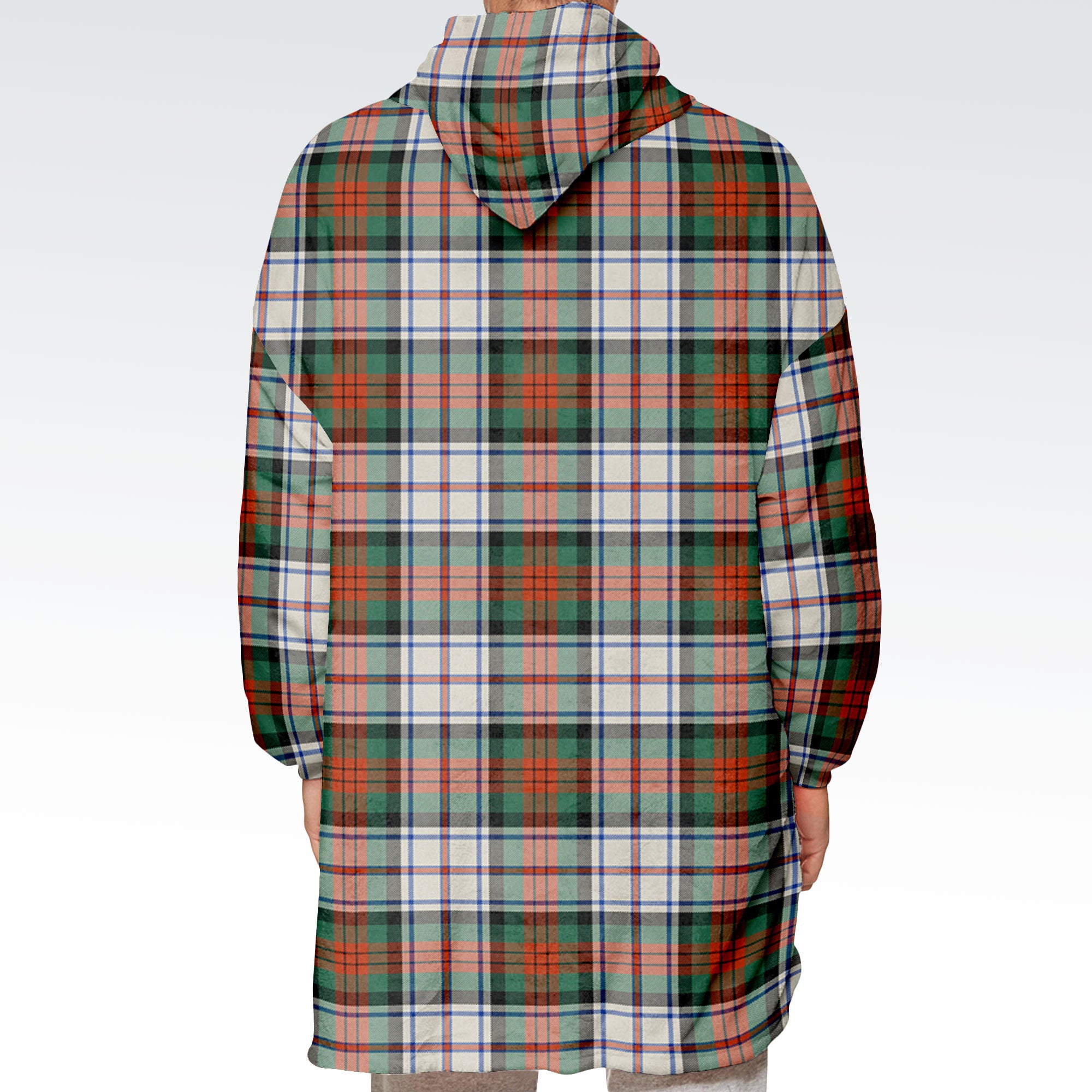 MacDuff Dress Ancient Tartan Hoodie Blanket