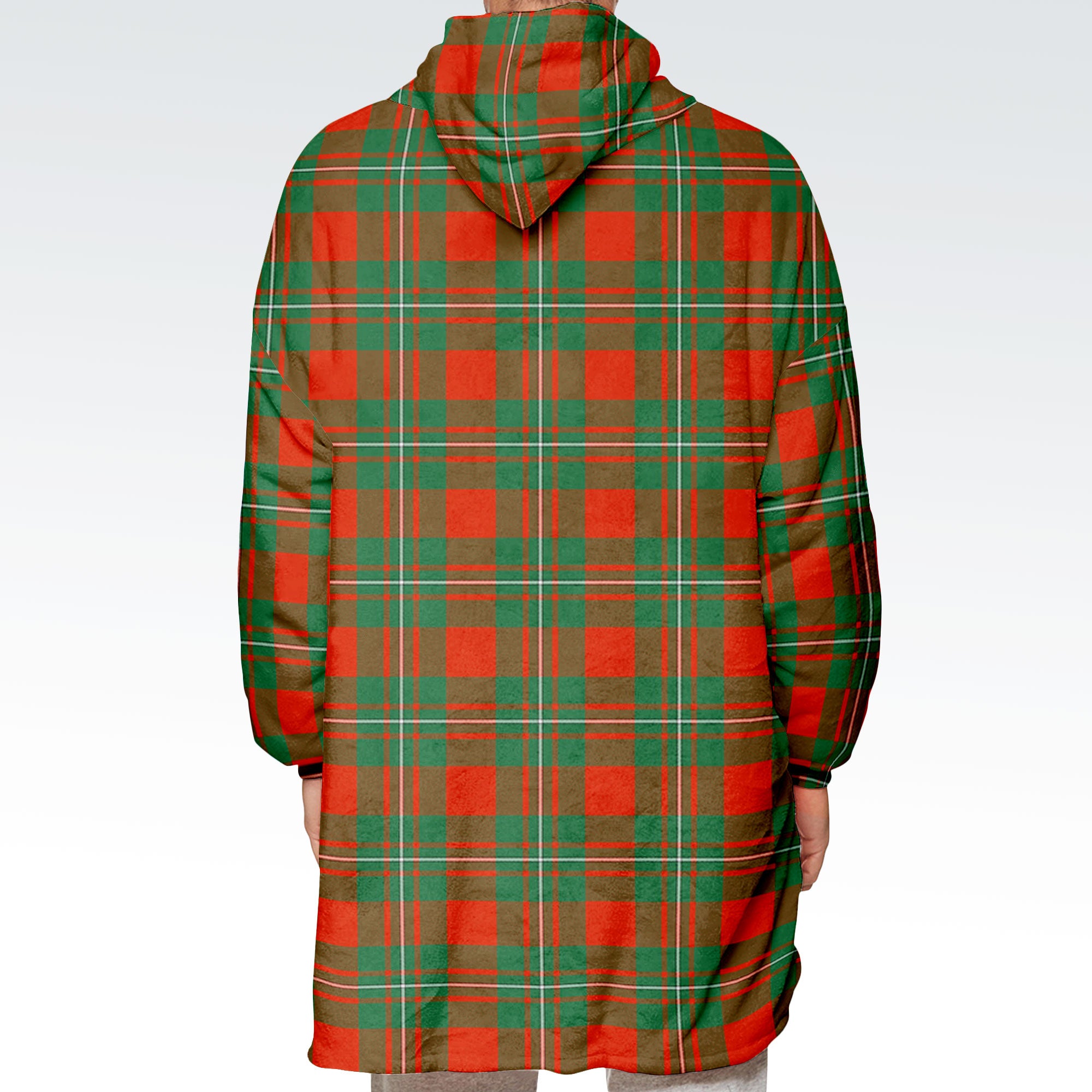 MacGregor Ancient Tartan Hoodie Blanket