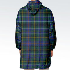 MacInnes Modern Tartan Hoodie Blanket