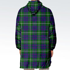 MacIntyre Hunting Modern Tartan Hoodie Blanket