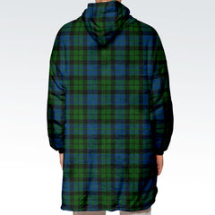 MacKay Modern Tartan Hoodie Blanket