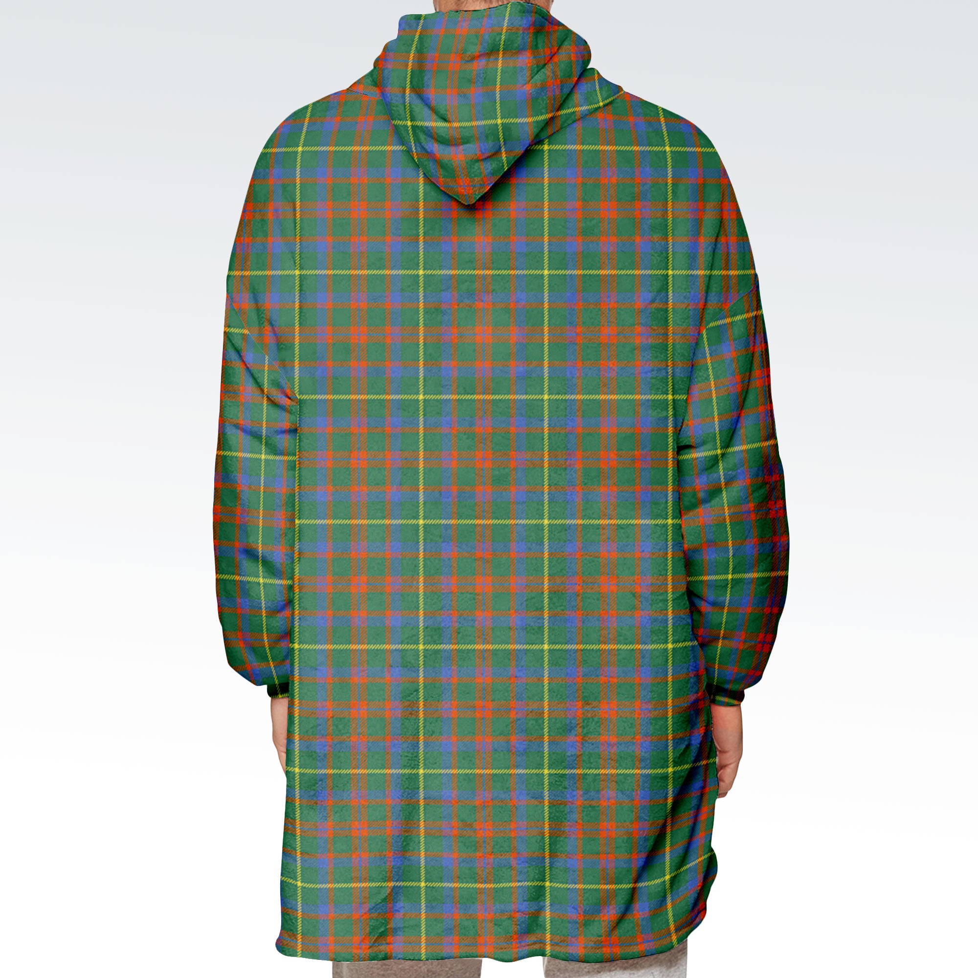 MacKintosh Hunting Ancient Tartan Hoodie Blanket