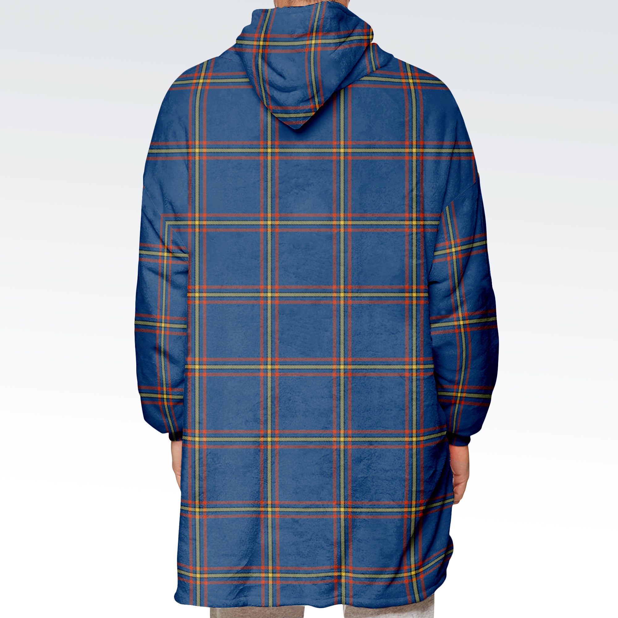 MacLaine of Loch Buie Hunting Ancient Tartan Hoodie Blanket