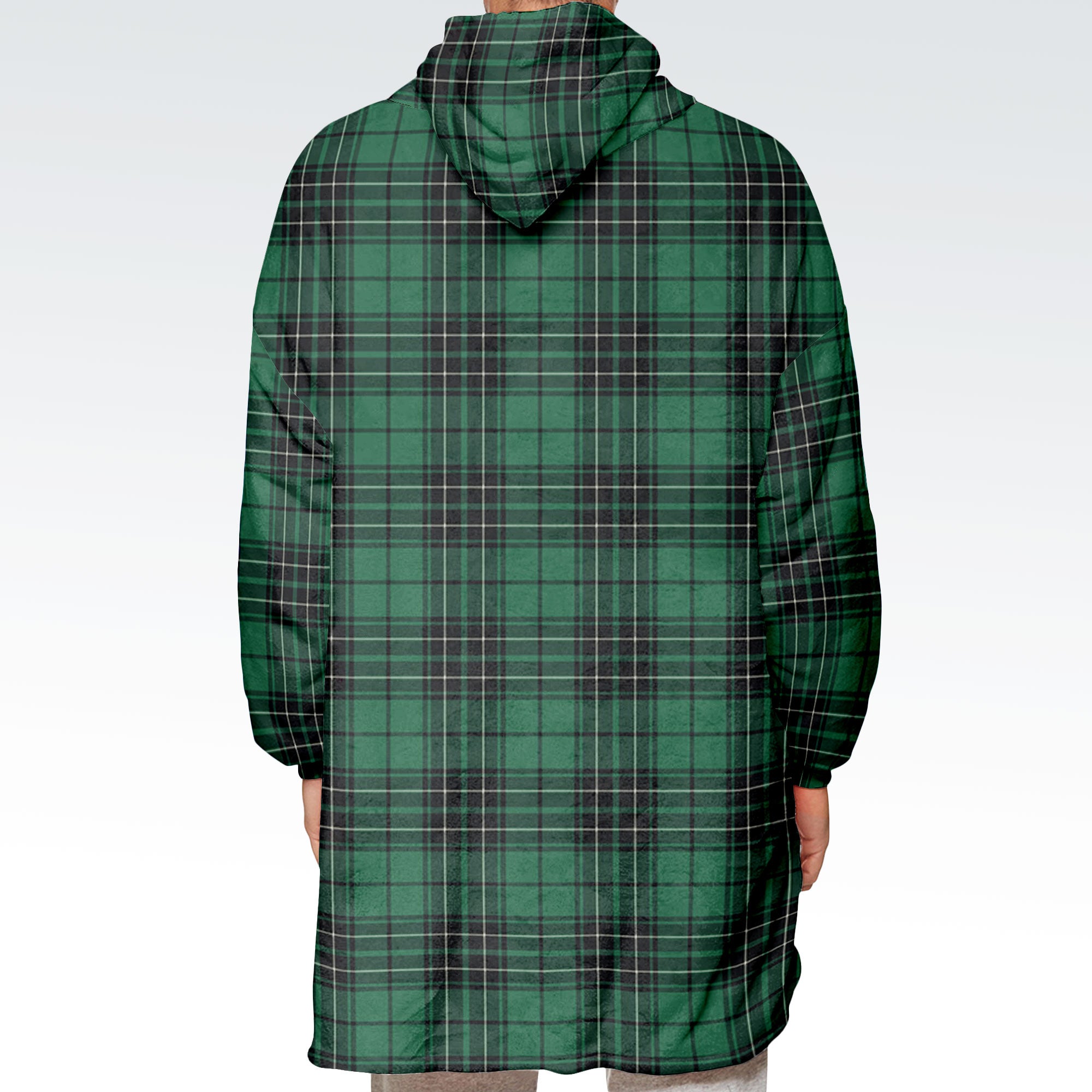 MacLean Hunting Ancient Tartan Hoodie Blanket