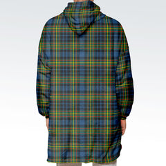 MacLellan Ancient Tartan Hoodie Blanket