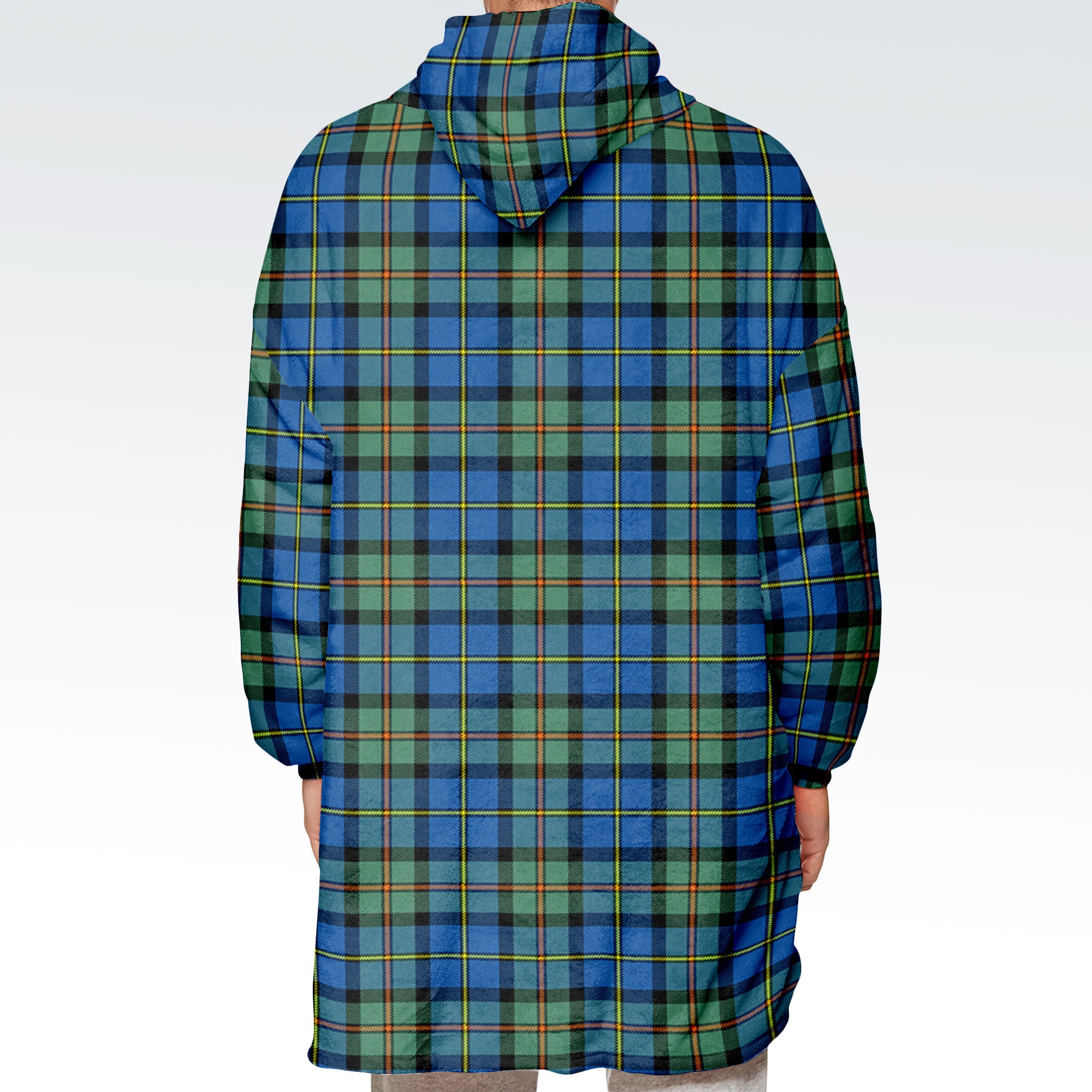 MacLeod of Harris Ancient Tartan Hoodie Blanket